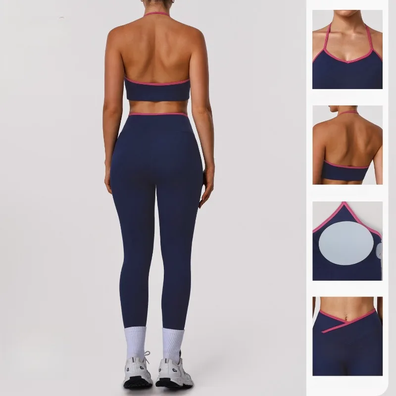 2-piece Seamless Yoga Sets for Women Sports Fitness Gym Bodysuit Tight Fitting Bra Hip Lifting Pants Training Running Tracksuit
2-piece Seamless Yoga Sets for Women Sports Fitness Gym Bodysuit Tight Fitting Bra Hip Lifting Pants Training Running Tracksuit