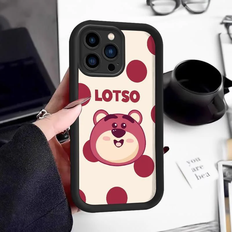 Suitable for Iphone Cute Lotso Bear Phone Case for IPhone Anti Fingerprint Matte Texture Shockproof Protective Back Cover Kawaii
Suitable for Iphone Cute Lotso Bear Phone Case for IPhone Anti Fingerprint Matte Texture Shockproof Protective Back Cover Kawaii