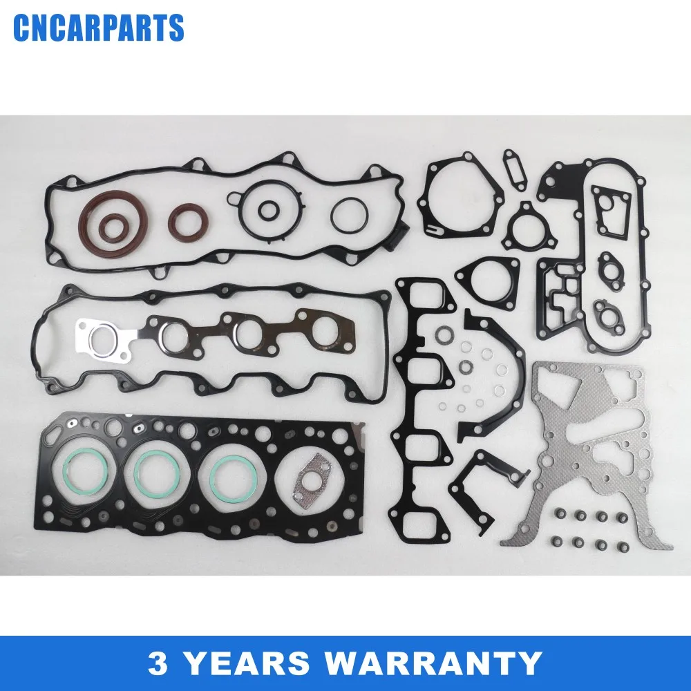 VRS,CYLINDER FULL HEAD OVERHAUL ENGINE GASKET KIT/SET FIT FOR TOYOTA HILUX SURF LN130 2.4L 2L-T,2LT TURBO
VRS,CYLINDER FULL HEAD OVERHAUL ENGINE GASKET KIT/SET FIT FOR TOYOTA HILUX SURF LN130 2.4L 2L-T,2LT TURBO