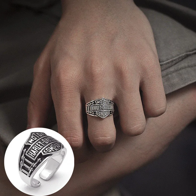 Personality Men's Ring Opening Ring Badge Gift Open Adjustable Ring Motorcycle For Harley Pan America ADV 1250 PA1250 PANAMERICA
Personality Men's Ring Opening Ring Badge Gift Open Adjustable Ring Motorcycle For Harley Pan America ADV 1250 PA1250 PANAMERICA