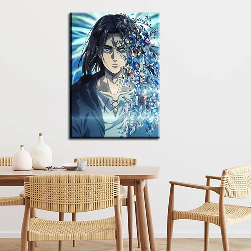 Canvas Painting Wall Arts Amimation Eren Jäger Decorative Pictures Child Bedroom Decoration Modern Print Framework Mural Gift
Canvas Painting Wall Arts Amimation Eren Jäger Decorative Pictures Child Bedroom Decoration Modern Print Framework Mural Gift