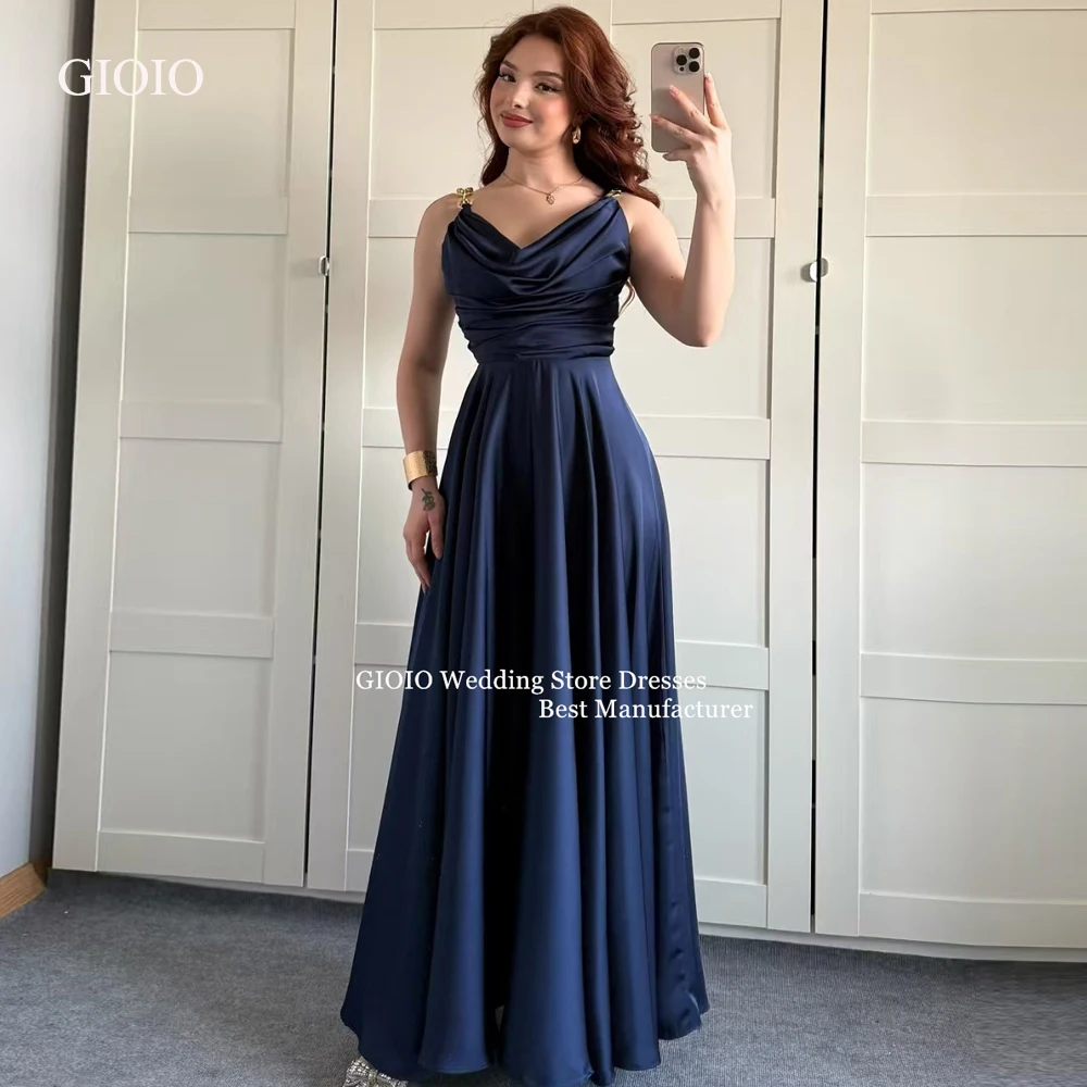 GIOIO Dignified Gorgeous Deep V Neck Satin Evening Dress Straight Full Skirt Customized Arabian Wedding Banquet Formal Ball Gown
GIOIO Dignified Gorgeous Deep V Neck Satin Evening Dress Straight Full Skirt Customized Arabian Wedding Banquet Formal Ball Gown