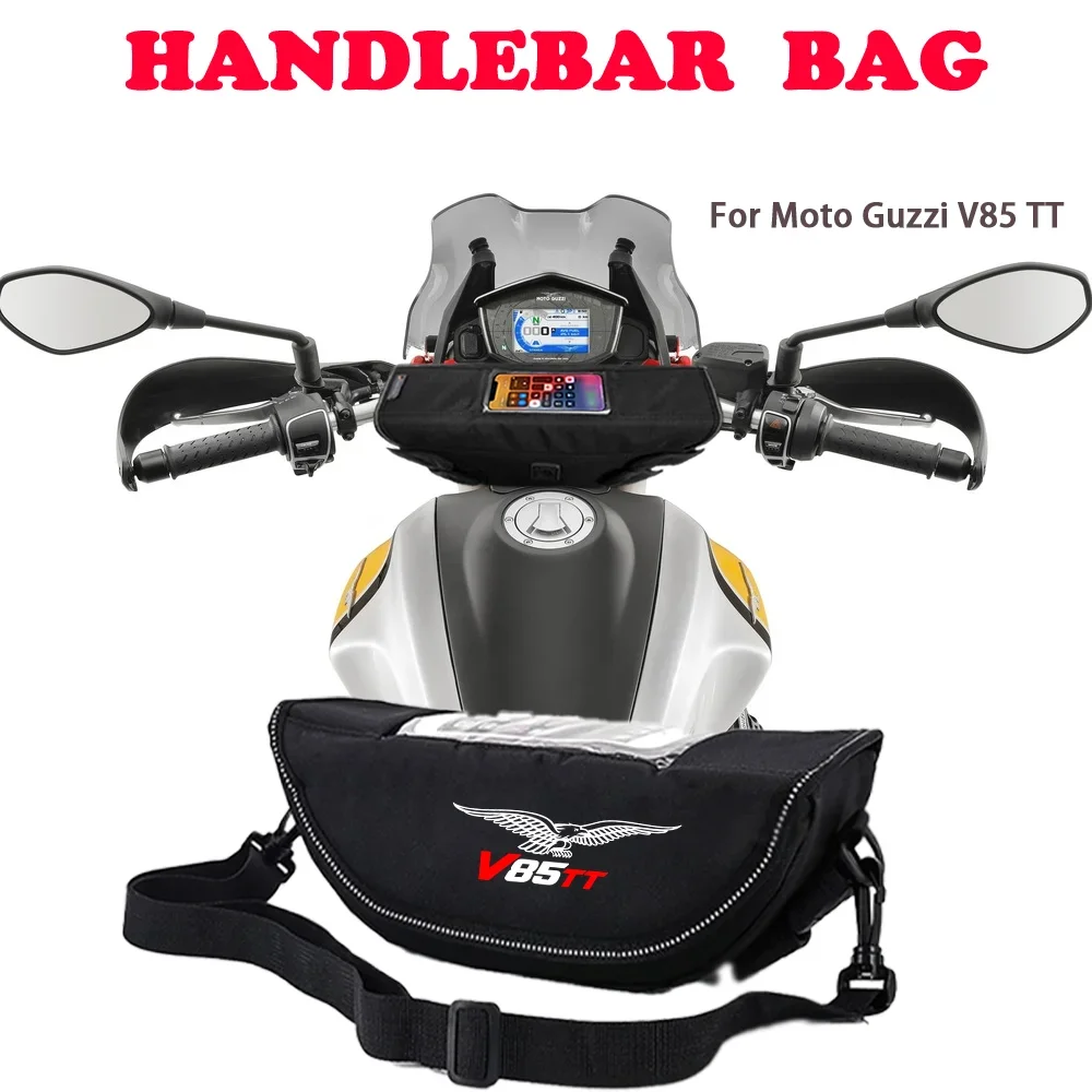 Handlebar Bag for Moto Guzzi V85 TT V85TT Waterproof Portable Motorcycle Cell Phone Bag Steering Wheel Navigation Bag
Handlebar Bag for Moto Guzzi V85 TT V85TT Waterproof Portable Motorcycle Cell Phone Bag Steering Wheel Navigation Bag