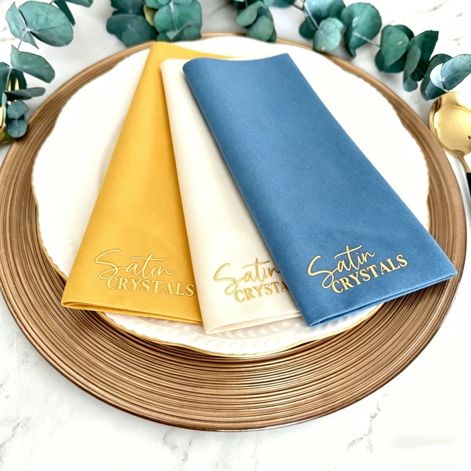 100pcs Disposable Personalized Sheepsew Napkins Gold Foil Linen Like Banquet Party
100pcs Disposable Personalized Sheepsew Napkins Gold Foil Linen Like Banquet Party