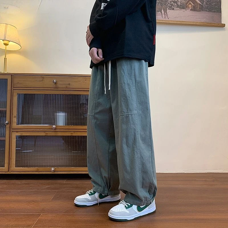 2023 Spring Autumn Men's Casual Pants Fashion Pants Men's Loose Straight Pants Male Vintage Solid Wide Leg Cargo Pants F91
2023 Spring Autumn Men's Casual Pants Fashion Pants Men's Loose Straight Pants Male Vintage Solid Wide Leg Cargo Pants F91