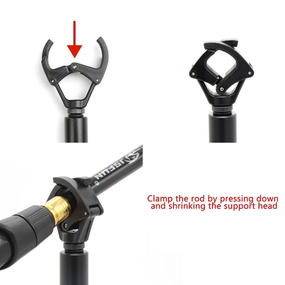 Hot Coarse Carp Fishing Rod Holder Transit Bank Sticks Rod Rest Head Fishing Rod Fork Fishing Tackle Tools
Hot Coarse Carp Fishing Rod Holder Transit Bank Sticks Rod Rest Head Fishing Rod Fork Fishing Tackle Tools