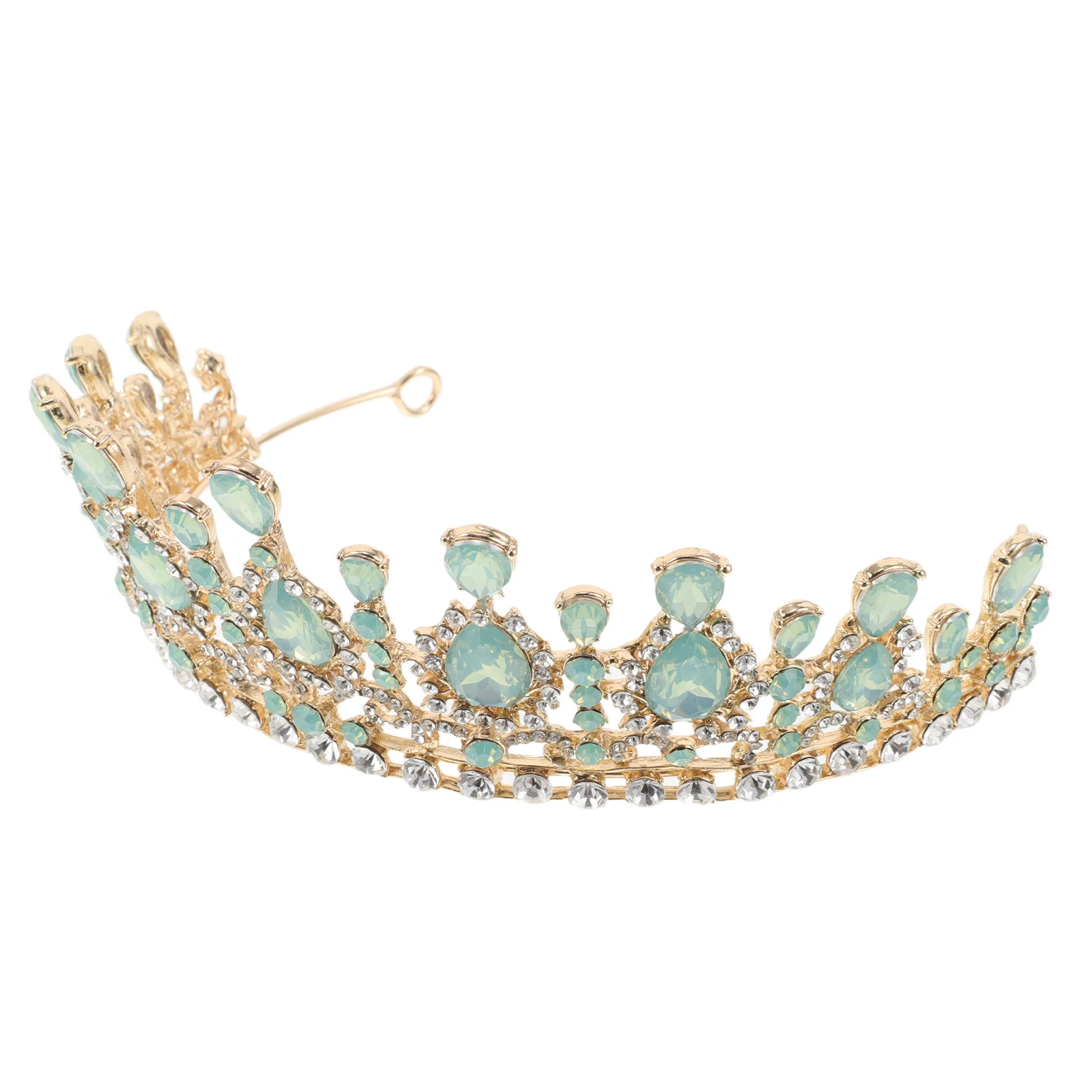 Elegant Crystal Rhinestone Bridal Tiara Hairpiece Queen Tiara For Bride Lightweight Sturdy Metal Fine Craftsmanship Bachelorette
Elegant Crystal Rhinestone Bridal Tiara Hairpiece Queen Tiara For Bride Lightweight Sturdy Metal Fine Craftsmanship Bachelorette