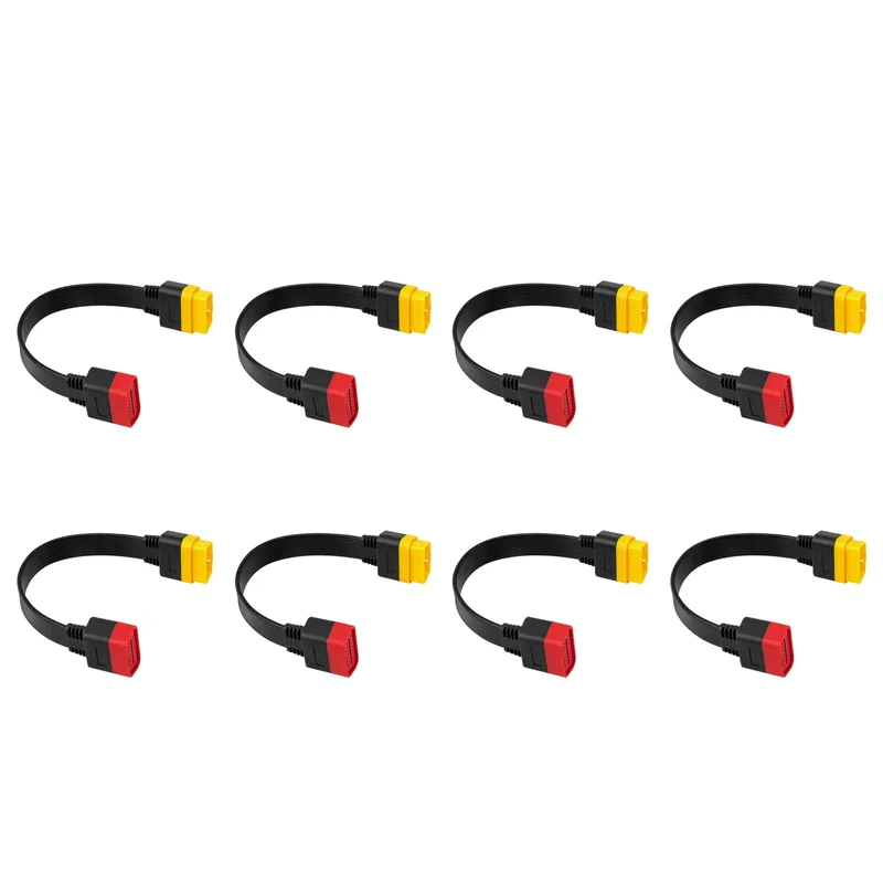 8X New OBD OBD2 Extension Cable Connector For Launch X431 V/Easydiag 3.0/Mdiag/Golo Main 16Pin Male To Female Cable 36Cm
8X New OBD OBD2 Extension Cable Connector For Launch X431 V/Easydiag 3.0/Mdiag/Golo Main 16Pin Male To Female Cable 36Cm