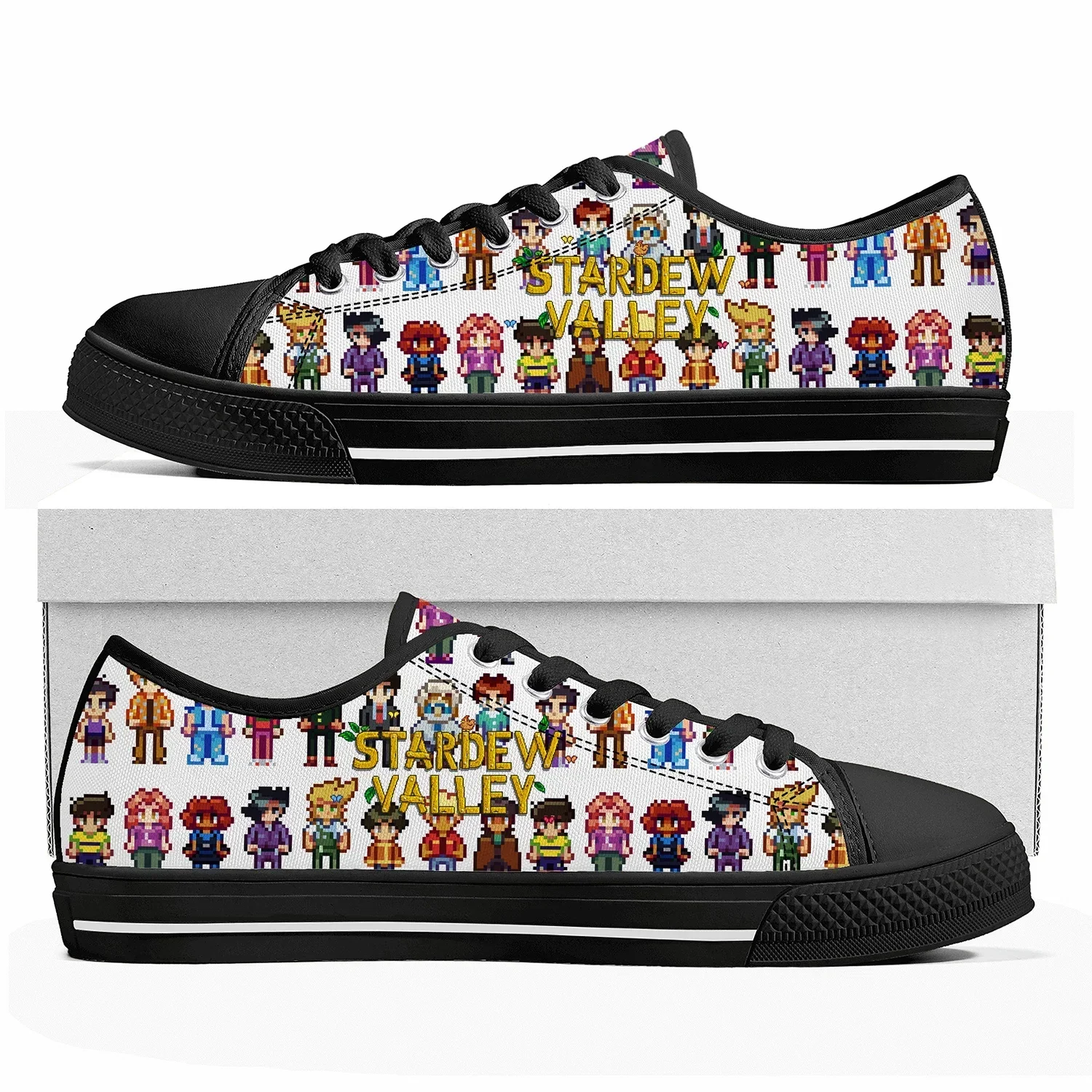 Stardew Valley Low Top Sneakers Cartoon Game Womens Mens Teenager Shoes Casual Fashion Tailor Made Canvas Sneaker
Stardew Valley Low Top Sneakers Cartoon Game Womens Mens Teenager Shoes Casual Fashion Tailor Made Canvas Sneaker