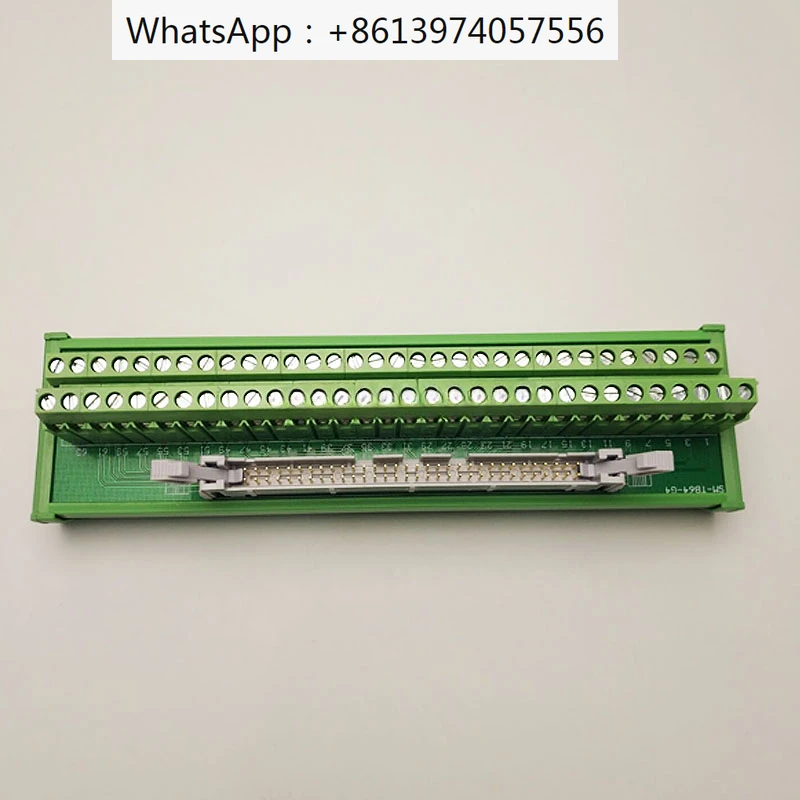 Relay Terminal Block IDC64P Niujiao Adapter Terminal PLC Adapter Board Cable Splitter SM-TB64-G4
Relay Terminal Block IDC64P Niujiao Adapter Terminal PLC Adapter Board Cable Splitter SM-TB64-G4