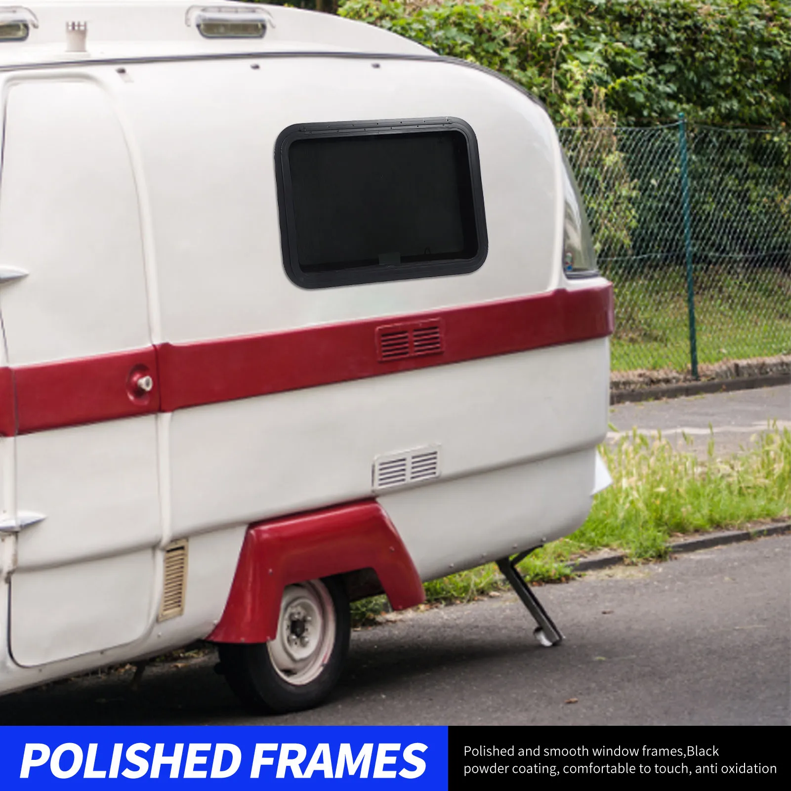Window Anti Oxidation Polished RV Exit Window UV Resistant Rugged Construction Weather Resistant for Motorhome
Window Anti Oxidation Polished RV Exit Window UV Resistant Rugged Construction Weather Resistant for Motorhome