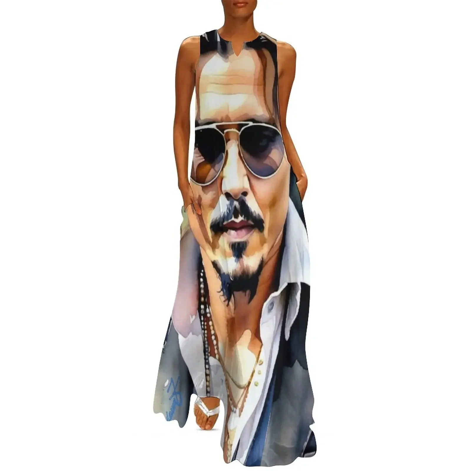 Johnny Depp Watercolor Long Dress Dresses dresses for woman dress for women summer Dress
Johnny Depp Watercolor Long Dress Dresses dresses for woman dress for women summer Dress