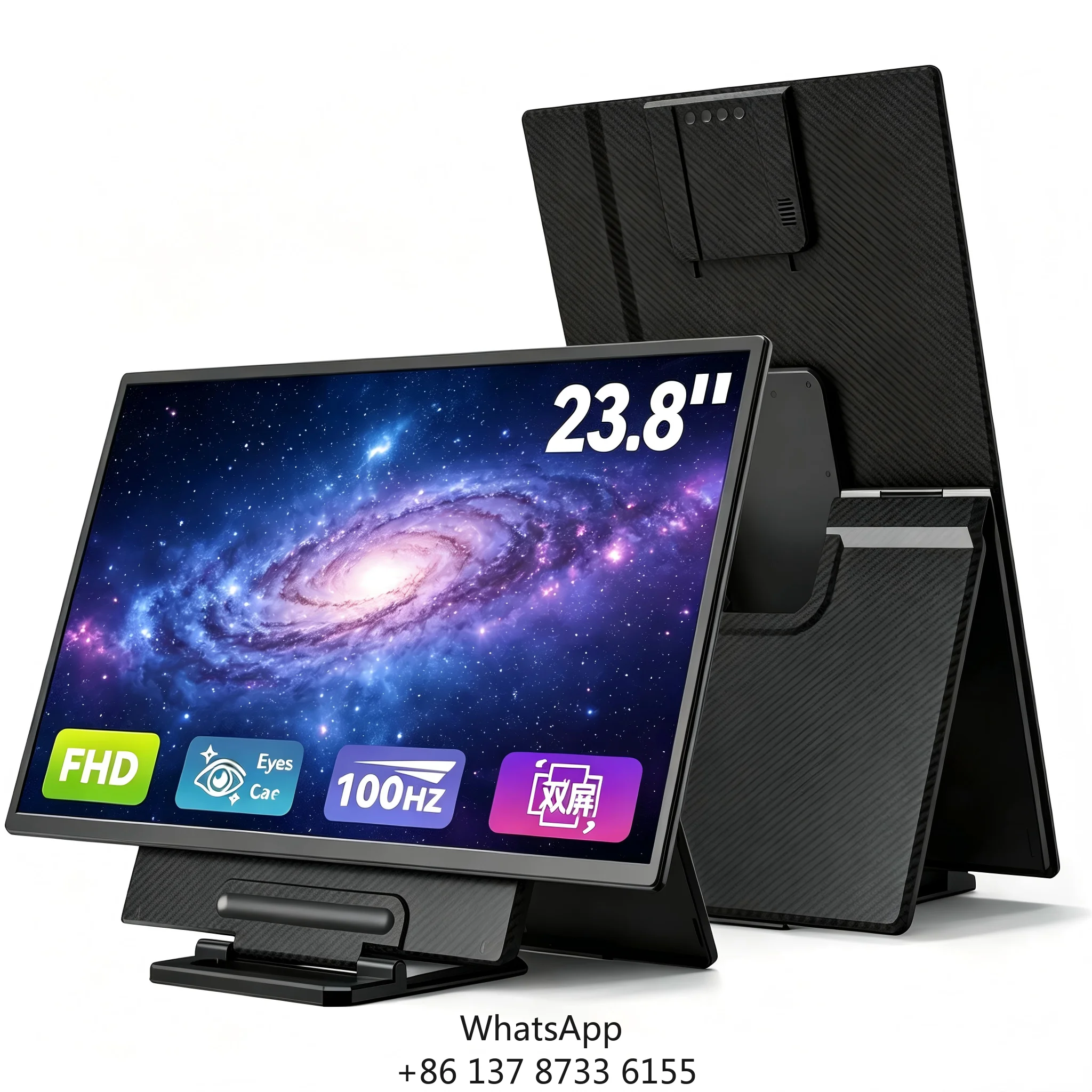 Dual IPS LCD 100Hz Pc Monitor Gaming Laptop Extender Lightweight For Mobile Workstation For Digital Nomads And Office Meetings
Dual IPS LCD 100Hz Pc Monitor Gaming Laptop Extender Lightweight For Mobile Workstation For Digital Nomads And Office Meetings