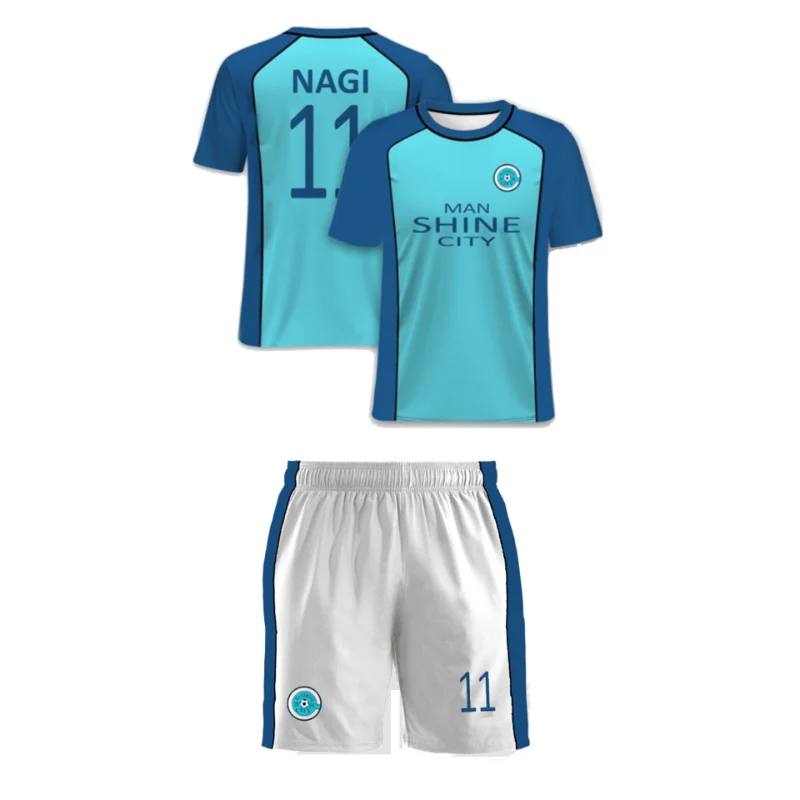 2pcs Anime Blue Lock Cosplay Sportswear Men Shine City Jersey Men's and Women's Casual Sports Printed Top T-shirt Shorts Gift
2pcs Anime Blue Lock Cosplay Sportswear Men Shine City Jersey Men's and Women's Casual Sports Printed Top T-shirt Shorts Gift