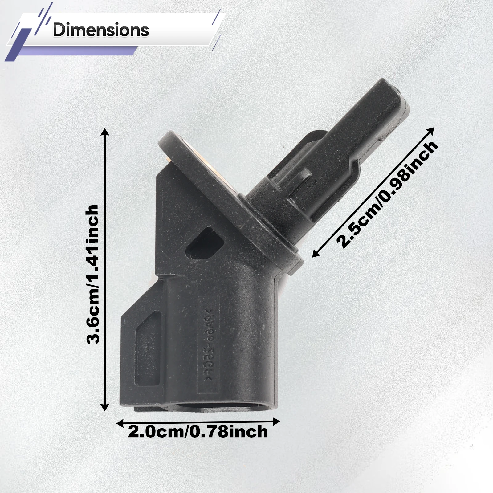 Передний левый или правый датчик ABS для Volvo S60 V40 V60 XC60 XC70 Ford C-Max Focus Kuga Mondeo S-Max Mazda 3 5
Передний левый или правый датчик ABS для Volvo S60 V40 V60 XC60 XC70 Ford C-Max Focus Kuga Mondeo S-Max Mazda 3 5