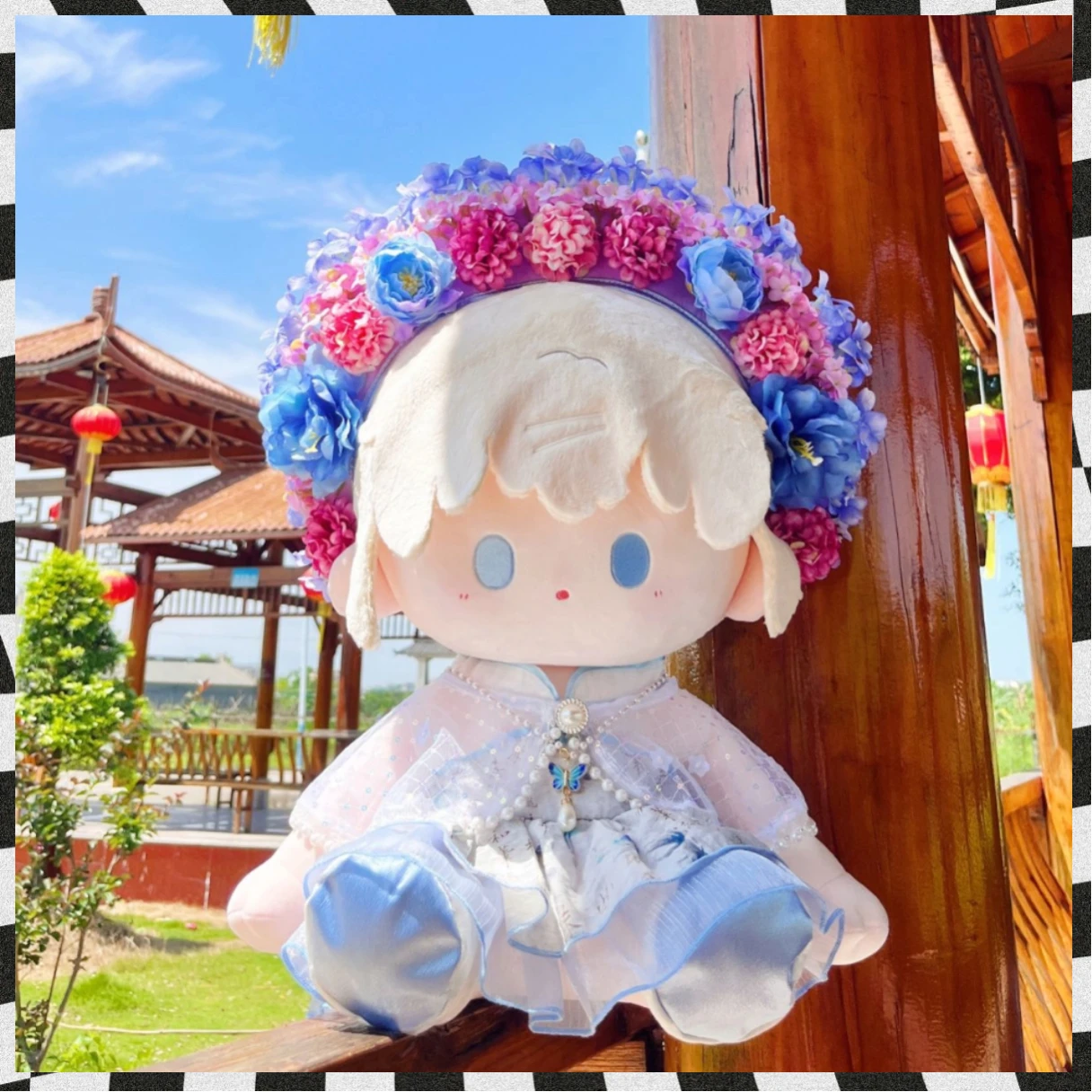 40cm Baby Clothes Cotton Doll Dressing Clothes Handmade Original Design Plush Ultra-fine Hairpin Flower Suit Exquisite Suit Xmas
40cm Baby Clothes Cotton Doll Dressing Clothes Handmade Original Design Plush Ultra-fine Hairpin Flower Suit Exquisite Suit Xmas