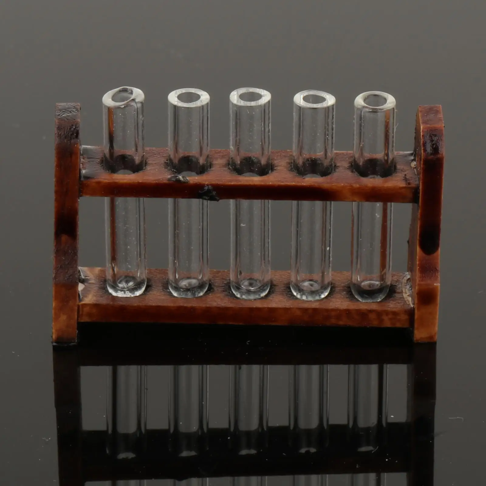 1/12 Scale Dollhouse Test Tube Wood Furniture Model Classic Tiny Test Tube with Holder for BJD Doll Parts Ornament Kids Toy
1/12 Scale Dollhouse Test Tube Wood Furniture Model Classic Tiny Test Tube with Holder for BJD Doll Parts Ornament Kids Toy
