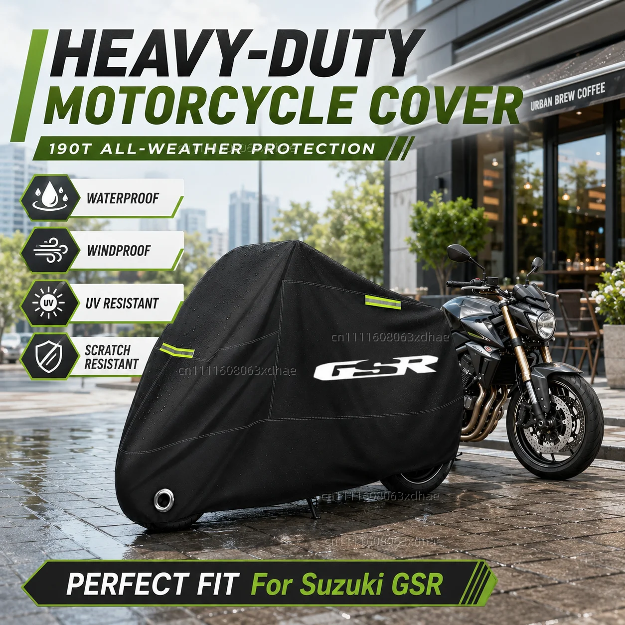Motorcycle Full Cover Waterproof Rain Dustproof All Season 190T Oxford Cloth For For Suzuki GSR 750 GSR 600 GSR 400 GSR400
Motorcycle Full Cover Waterproof Rain Dustproof All Season 190T Oxford Cloth For For Suzuki GSR 750 GSR 600 GSR 400 GSR400
