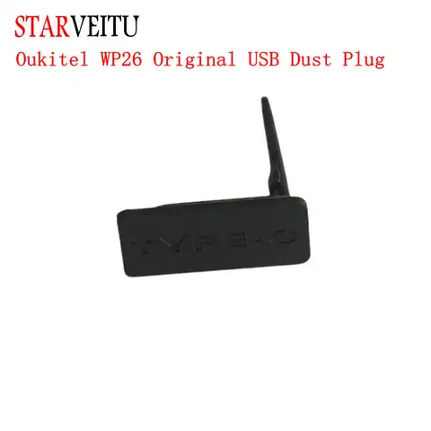 Typ C Staub Stecker für Oukitel WP26 Original USB Staub Stecker Handy Reparatur Teile