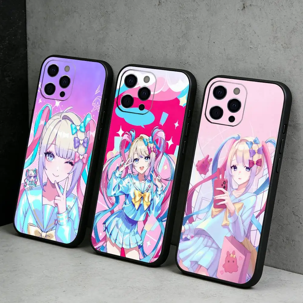 K-A-Angel Anime N-Needy Girl Phone Case For iPhone17,16,15,14,13,12 Plus,Max Soft Silicone Black Cover
K-A-Angel Anime N-Needy Girl Phone Case For iPhone17,16,15,14,13,12 Plus,Max Soft Silicone Black Cover