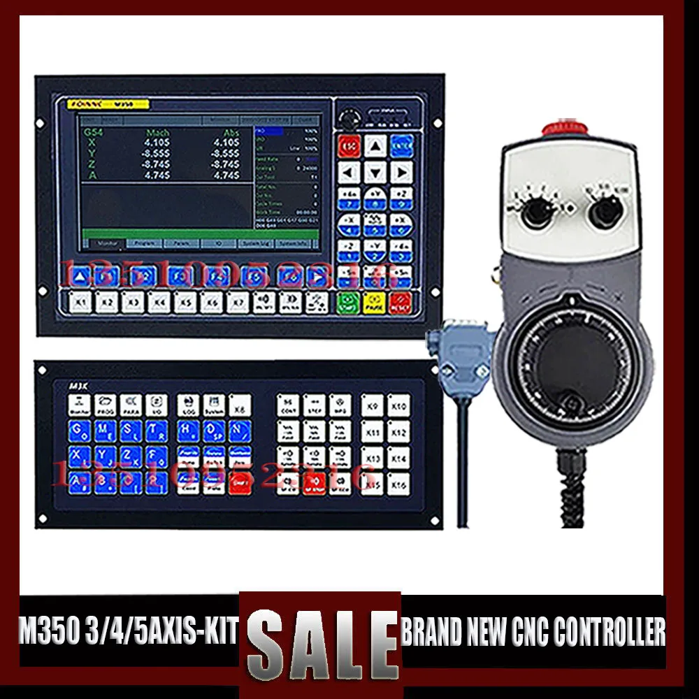 M350 3/4/5 Control System Cnc Controller G Code Support Tool Magazine/Atc Offline Plc For Router Engraving + Extended Keypad
M350 3/4/5 Control System Cnc Controller G Code Support Tool Magazine/Atc Offline Plc For Router Engraving + Extended Keypad