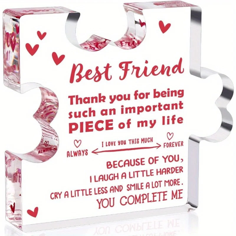 Eilcoly Friendship Gift - Acrylic Resin Keepsake for Best Friends & BFFs
Eilcoly Friendship Gift - Acrylic Resin Keepsake for Best Friends & BFFs
