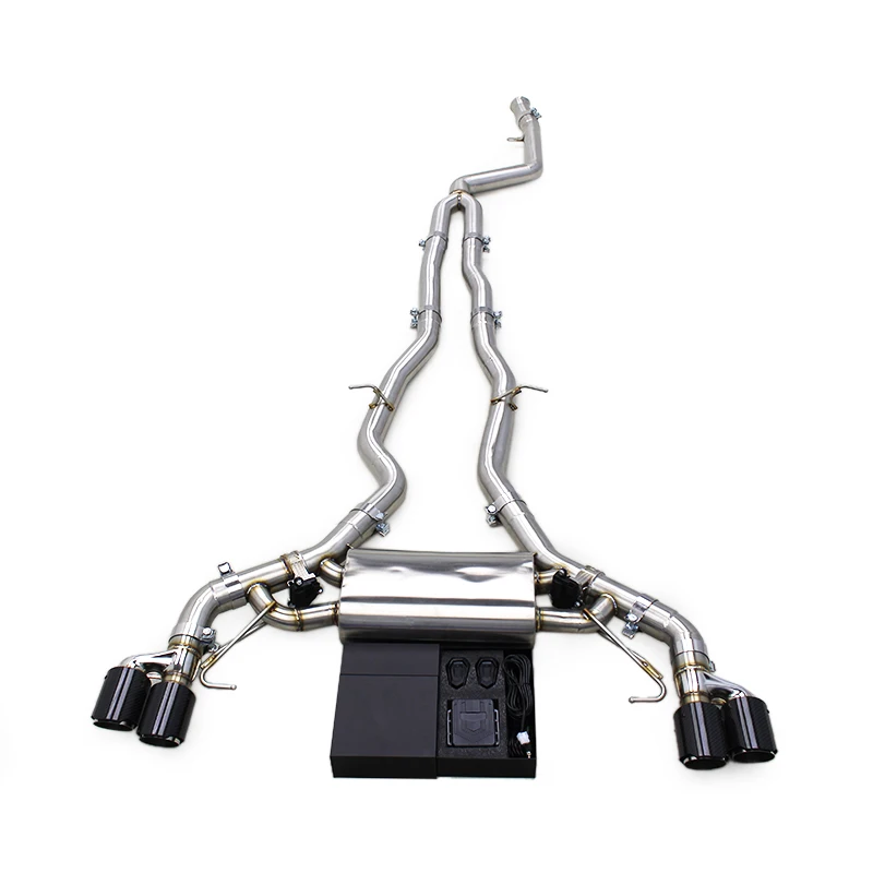 SUS304 Catback Exhaust For BMW X3/X4 M40i 3.0T 2018-2025 Electronic Valve Valvetronic Muffler System
SUS304 Catback Exhaust For BMW X3/X4 M40i 3.0T 2018-2025 Electronic Valve Valvetronic Muffler System