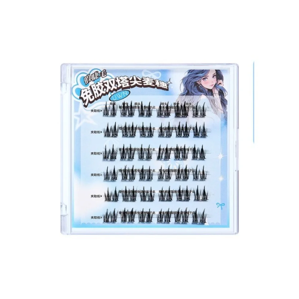 Fashion DIY Self-adhesive Lash Clusters Reusable Manga Glue Free Fake Lashes Extension Makeup False Eyelash Clusters Makeup
Fashion DIY Self-adhesive Lash Clusters Reusable Manga Glue Free Fake Lashes Extension Makeup False Eyelash Clusters Makeup