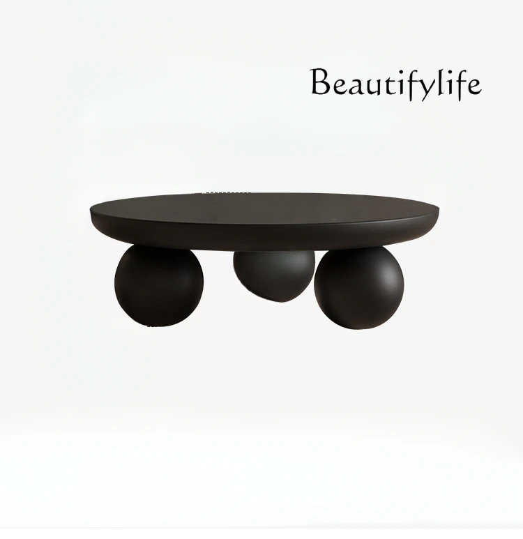 Miji Style Solid Wood Tea Table round Small Apartment Living Room Sofa Side Table Antique Style Black Small Coffee Table
Miji Style Solid Wood Tea Table round Small Apartment Living Room Sofa Side Table Antique Style Black Small Coffee Table
