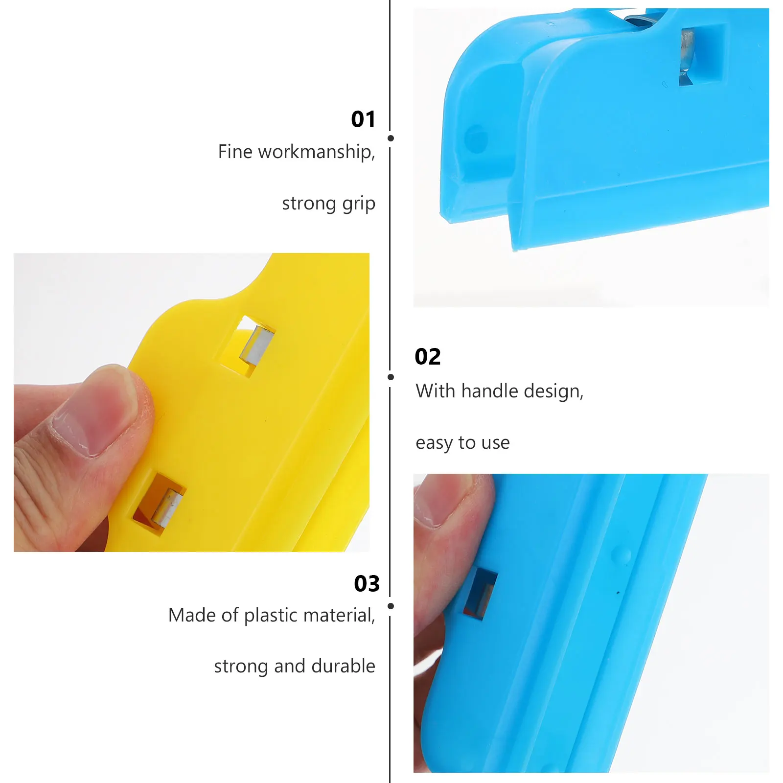 4pcs Plastic Drawing Board Clips File Binder For Sketch Oil Painting Frame Gouache Clamps Office Supplies Document Photo Clamp
4pcs Plastic Drawing Board Clips File Binder For Sketch Oil Painting Frame Gouache Clamps Office Supplies Document Photo Clamp