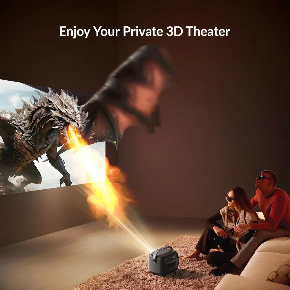 Byintek R20 Max 4K Mini Portable LED Projector 3D Hologram DLP With Wifi For Home Theater Office Education For Outdoor Use
Byintek R20 Max 4K Mini Portable LED Projector 3D Hologram DLP With Wifi For Home Theater Office Education For Outdoor Use