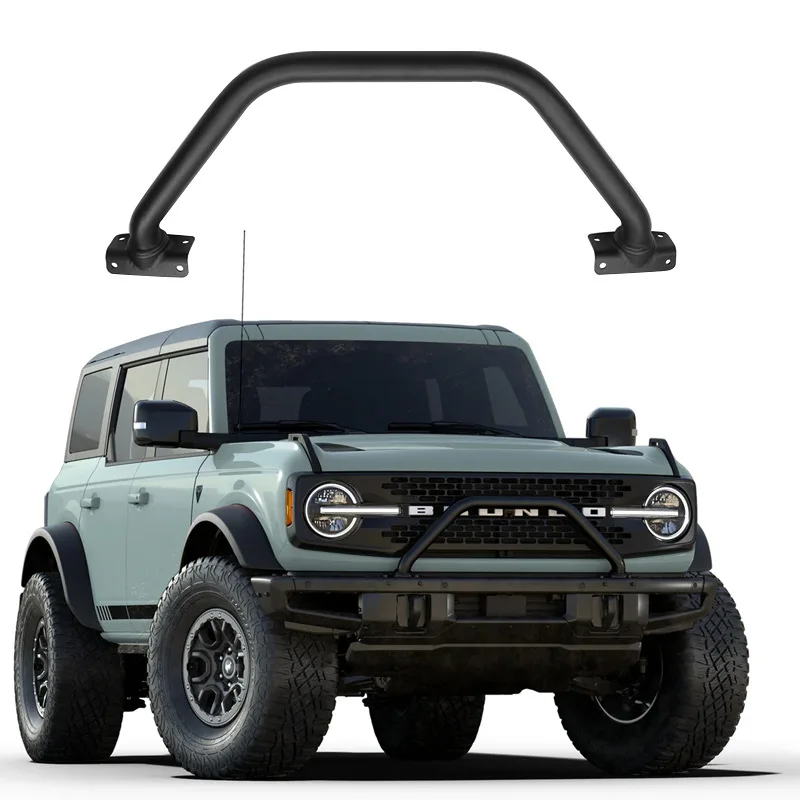 Offroad 4x4 Accessories New Aluminum Alloy Bull Bar For Bronco Front Bumper
Offroad 4x4 Accessories New Aluminum Alloy Bull Bar For Bronco Front Bumper