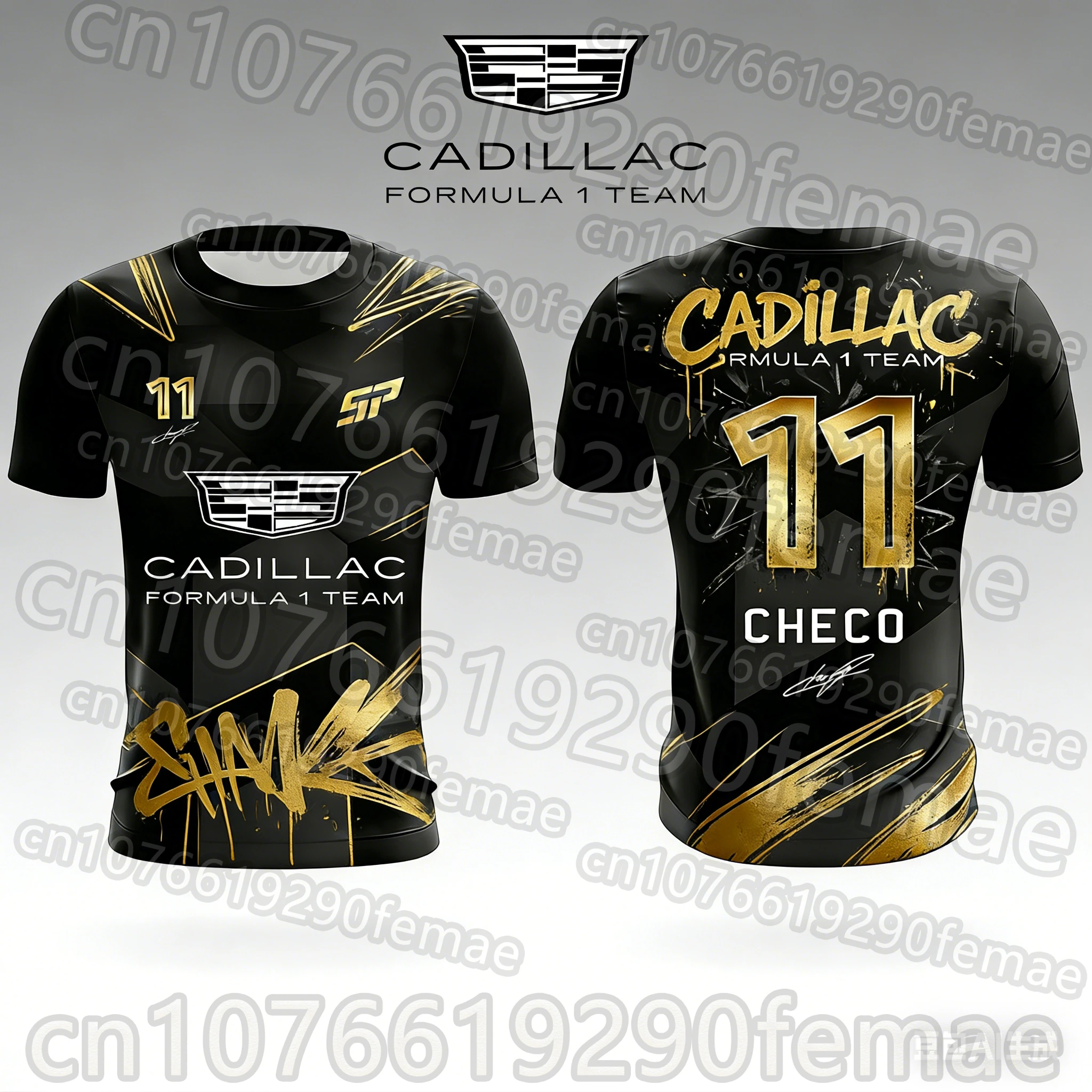 Cadillac Team Merch 11 Checo Driver Graphic T-Shirt 2026 New Men’s Short Sleeve Racing Suit Element Sports Streetwear Versatile
Cadillac Team Merch 11 Checo Driver Graphic T-Shirt 2026 New Men’s Short Sleeve Racing Suit Element Sports Streetwear Versatile