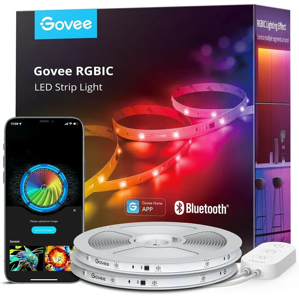 RGLED Strip Lights, 65.6t Smart LED Lights or Bedroom, Bluetooth LED Strip Lights APP Control, DIY Multiple Colon One Line, Colo
RGLED Strip Lights, 65.6t Smart LED Lights or Bedroom, Bluetooth LED Strip Lights APP Control, DIY Multiple Colon One Line, Colo