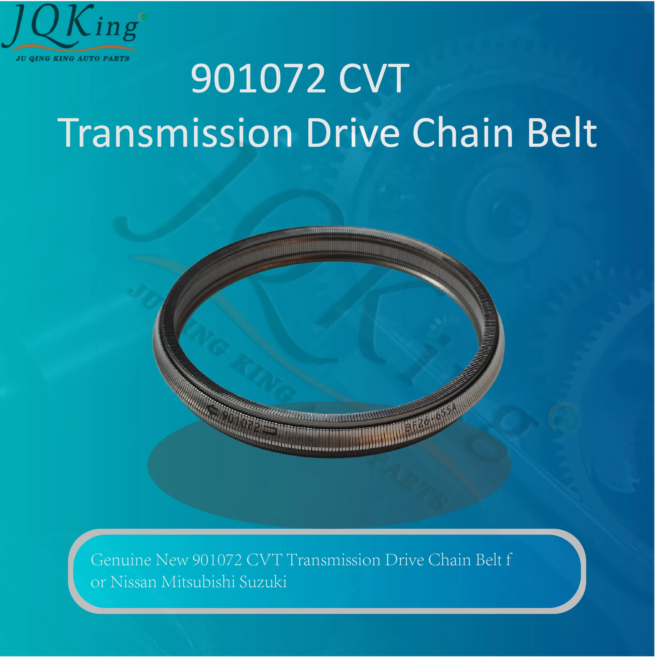 Genuine New 901072 CVT Transmission Drive Chain Belt for Nissan Mitsubishi Suzuki
Genuine New 901072 CVT Transmission Drive Chain Belt for Nissan Mitsubishi Suzuki