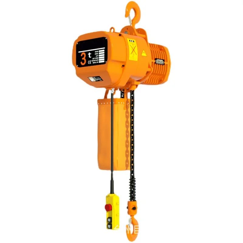 New 3 Ton HHBB Electric Chain Hoist 220V Metal for Lifting Goods for Retail Industries
New 3 Ton HHBB Electric Chain Hoist 220V Metal for Lifting Goods for Retail Industries