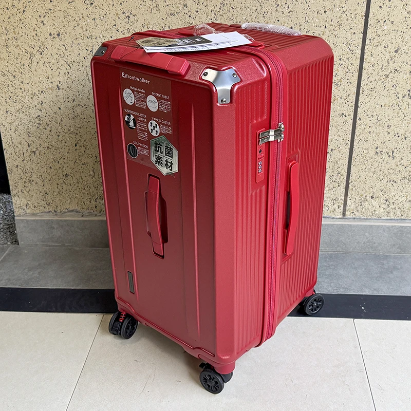 40/50 inch Large Size Luggage Explosion-proof Five Wheels BrakeTravel Suitcase Thickened PC Material Zips Trolley Case
40/50 inch Large Size Luggage Explosion-proof Five Wheels BrakeTravel Suitcase Thickened PC Material Zips Trolley Case