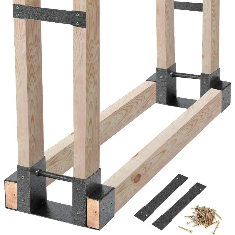 Комплект регулируемых кронштейнов для хранения дров на открытом воздухе, держатель для дров для камина
Комплект регулируемых кронштейнов для хранения дров на открытом воздухе, держатель для дров для камина