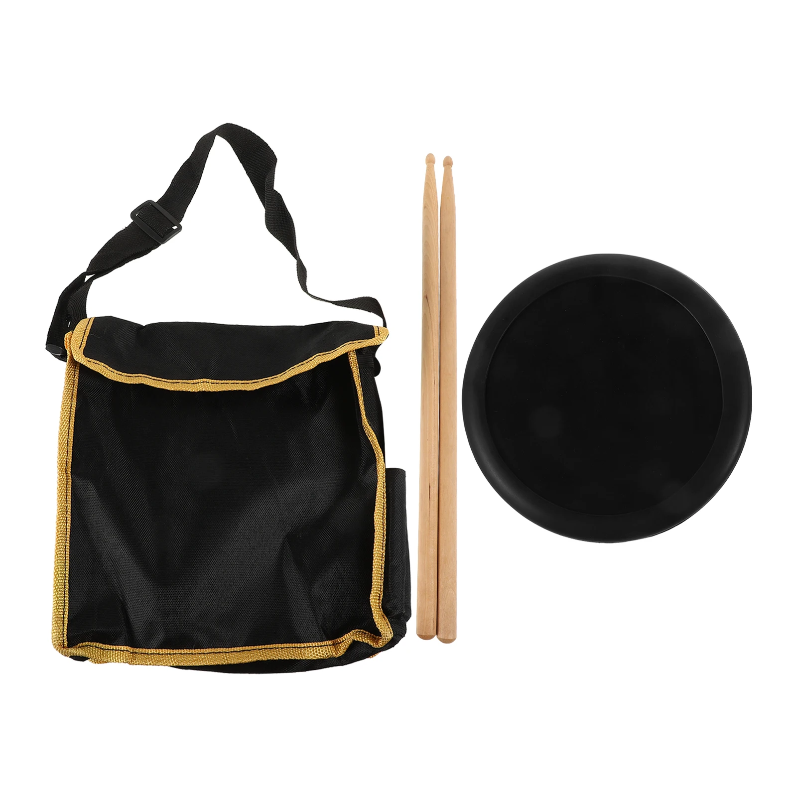 8 Inch Black Rubber Silent Drum Practice Pad with Bag Sticks Set Soundproof Mute Pads for Drums Portable Practice Accessories
8 Inch Black Rubber Silent Drum Practice Pad with Bag Sticks Set Soundproof Mute Pads for Drums Portable Practice Accessories