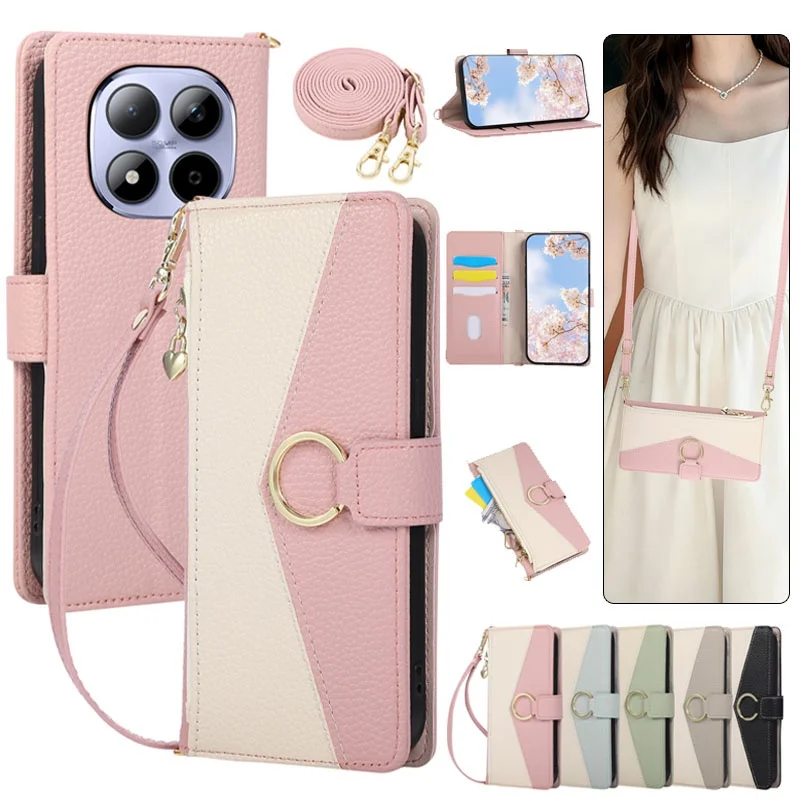 Crossbody Leather Wallet Phone Case For XiaoMi RedMi Note 15 14 Pro Plus 13 12 11 12S POCO M7 M6 X7 X6 X5 Flip Cards Cover Coque
Crossbody Leather Wallet Phone Case For XiaoMi RedMi Note 15 14 Pro Plus 13 12 11 12S POCO M7 M6 X7 X6 X5 Flip Cards Cover Coque