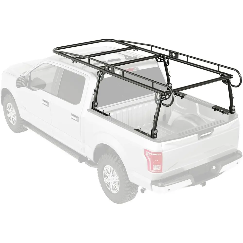 Adjustable 58-69 Truck Bed Rack, 60W x 138L x 34H, Fits Full-Size Trucks, 2-Pack
Adjustable 58-69 Truck Bed Rack, 60W x 138L x 34H, Fits Full-Size Trucks, 2-Pack