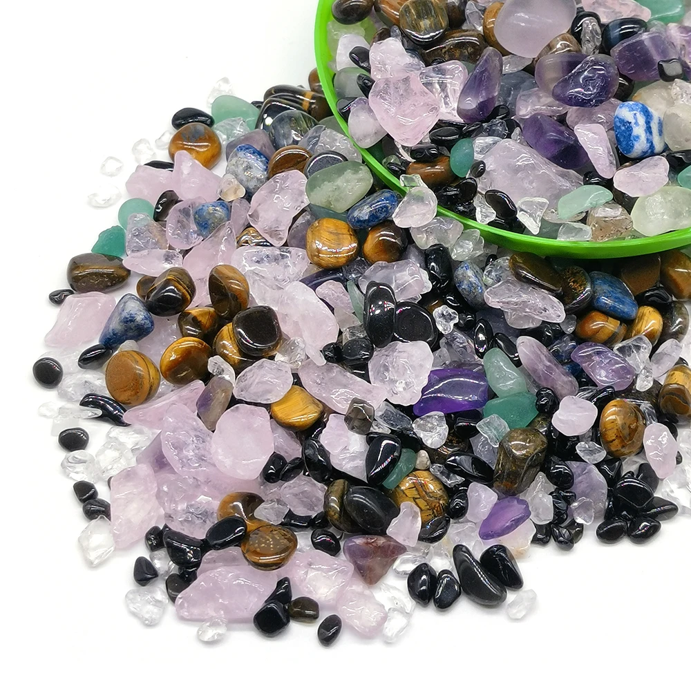 Wholesale Natural Mixed Quartz Crystals Stones Mini Color Gemstone Quartz Rock Gravel Specimen Mineral Healing Energy Tank Decor
Wholesale Natural Mixed Quartz Crystals Stones Mini Color Gemstone Quartz Rock Gravel Specimen Mineral Healing Energy Tank Decor