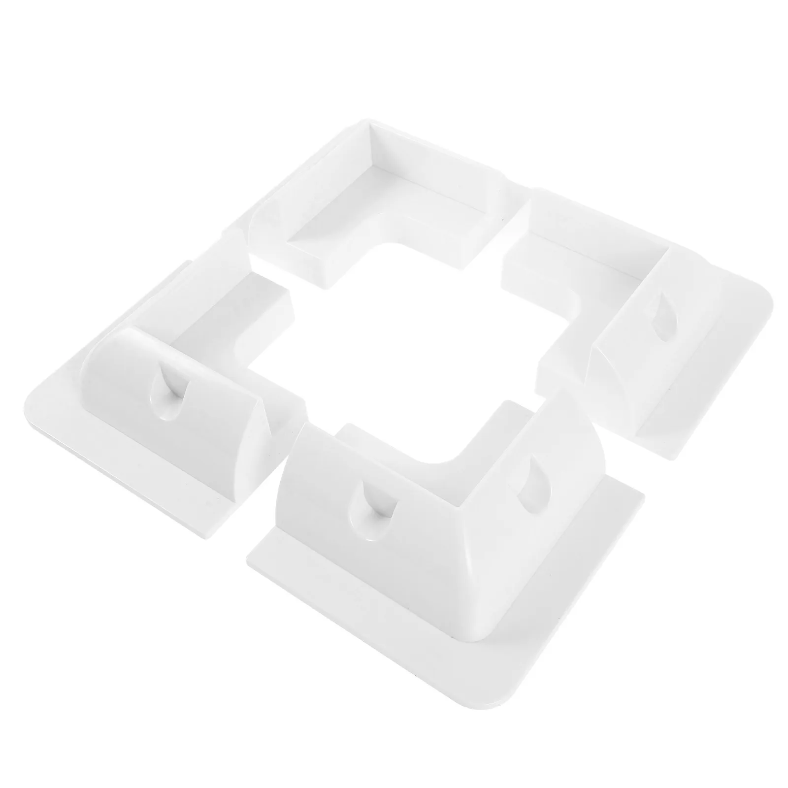 4Pcs Rv Solar Panel Bracket Heavy-Duty Plastic Mounting Bracket for Flat Roof Caravan Camper Trailer Boat Easy Install
4Pcs Rv Solar Panel Bracket Heavy-Duty Plastic Mounting Bracket for Flat Roof Caravan Camper Trailer Boat Easy Install