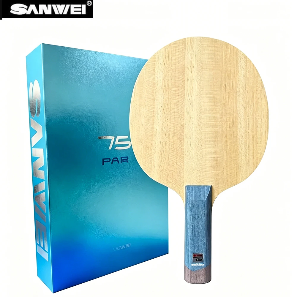 Professional SANWEI 75 PAR Table Tennis Blade Original 5+2 AL Carbon Ping Pong Blade With Box
Professional SANWEI 75 PAR Table Tennis Blade Original 5+2 AL Carbon Ping Pong Blade With Box