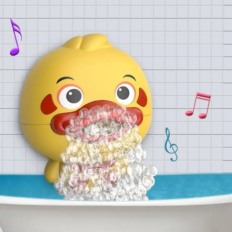 96GC Baby Shower Toy Bath Bubble Maker Yellow Duck Toy for Boys and Girls Aged 1 to 5
96GC Baby Shower Toy Bath Bubble Maker Yellow Duck Toy for Boys and Girls Aged 1 to 5