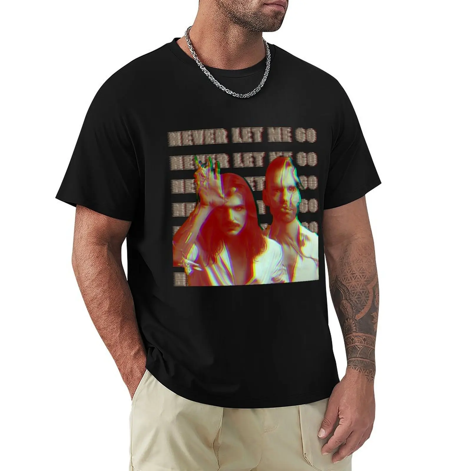 Never let me go 2 T-Shirt Retro Style Print Casual Top
Never let me go 2 T-Shirt Retro Style Print Casual Top