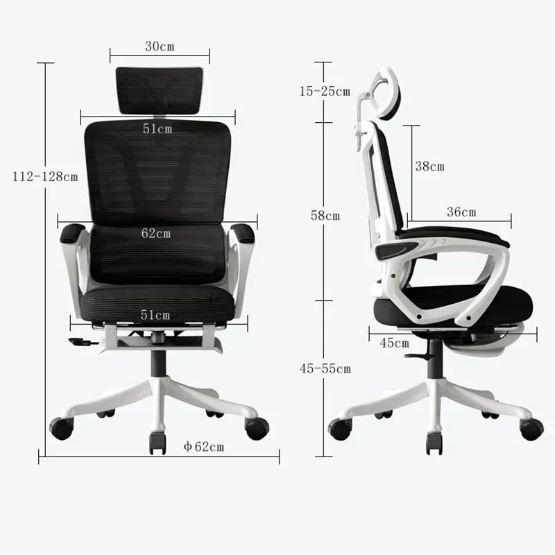 Bed Chair White Comfortable Game Dining Swivel Vanity Gaming Player Ergonomic Office Wheels Student Kids Living Room Chairs Low 
Bed Chair White Comfortable Game Dining Swivel Vanity Gaming Player Ergonomic Office Wheels Student Kids Living Room Chairs Low