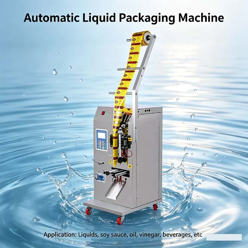 Automatic Liquid Packing Machine Soy Sauce Vinegar Filling Sealing Machine Quantitative Pure Liquid Packaging Machine 3-200g
Automatic Liquid Packing Machine Soy Sauce Vinegar Filling Sealing Machine Quantitative Pure Liquid Packaging Machine 3-200g