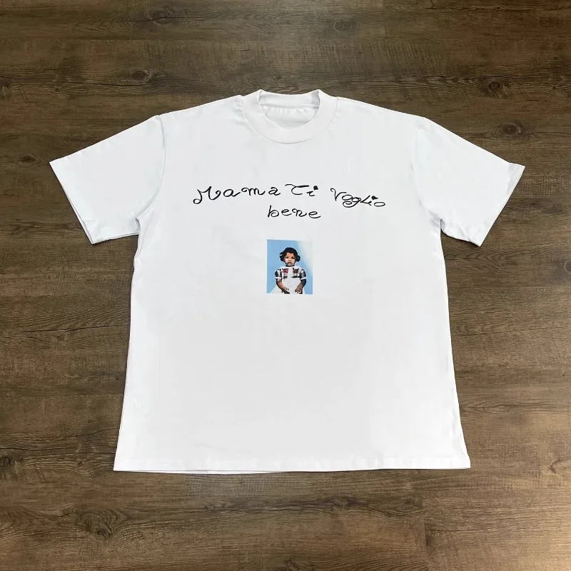 Yzy Kanye Donda Signature Portrait Print T Shirt Men Women High Quality Vintage White Short Sleeve America Street Wear T-shirt
Yzy Kanye Donda Signature Portrait Print T Shirt Men Women High Quality Vintage White Short Sleeve America Street Wear T-shirt