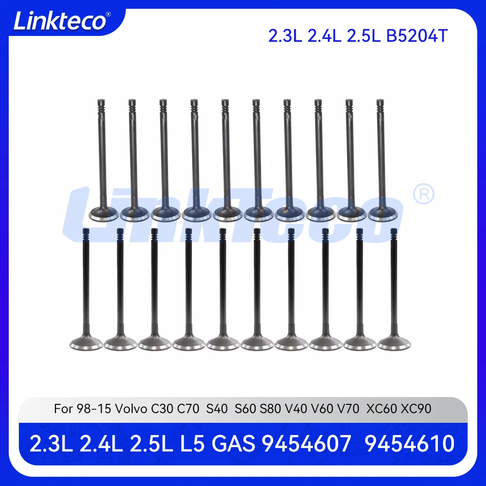 Engine 20pcs Intake Exhaust Valve Set For 98-15 Volvo 2.4 2.5 C30 C70 S40 S60 S80 V40 V60 V70 XC60 XC90 2.4L 2.5L B5254T B5244T
Engine 20pcs Intake Exhaust Valve Set For 98-15 Volvo 2.4 2.5 C30 C70 S40 S60 S80 V40 V60 V70 XC60 XC90 2.4L 2.5L B5254T B5244T